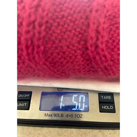 Allison Blair Barbiecore Pink Mohair Wool Blend Pullover Sweater Size Med - Picture 16 of 16